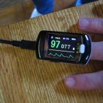 blood ox with reading of 97%